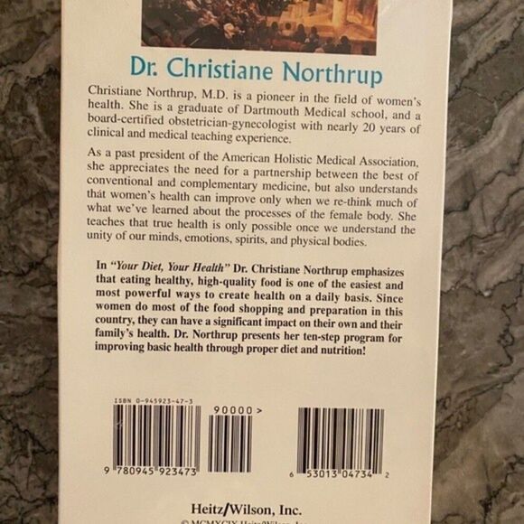 Your Diet, Your Health with Christiane Northrup, M.D.Audio Cassette New - Picture 2 of 2